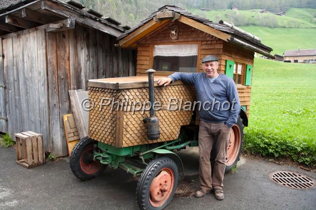 autriche vorarlberg 17.JPG - Willi Rietzler, fabricant de bardeaux, Au-Rehmen, Bregenzerwald, Vorarlberg, Autriche
